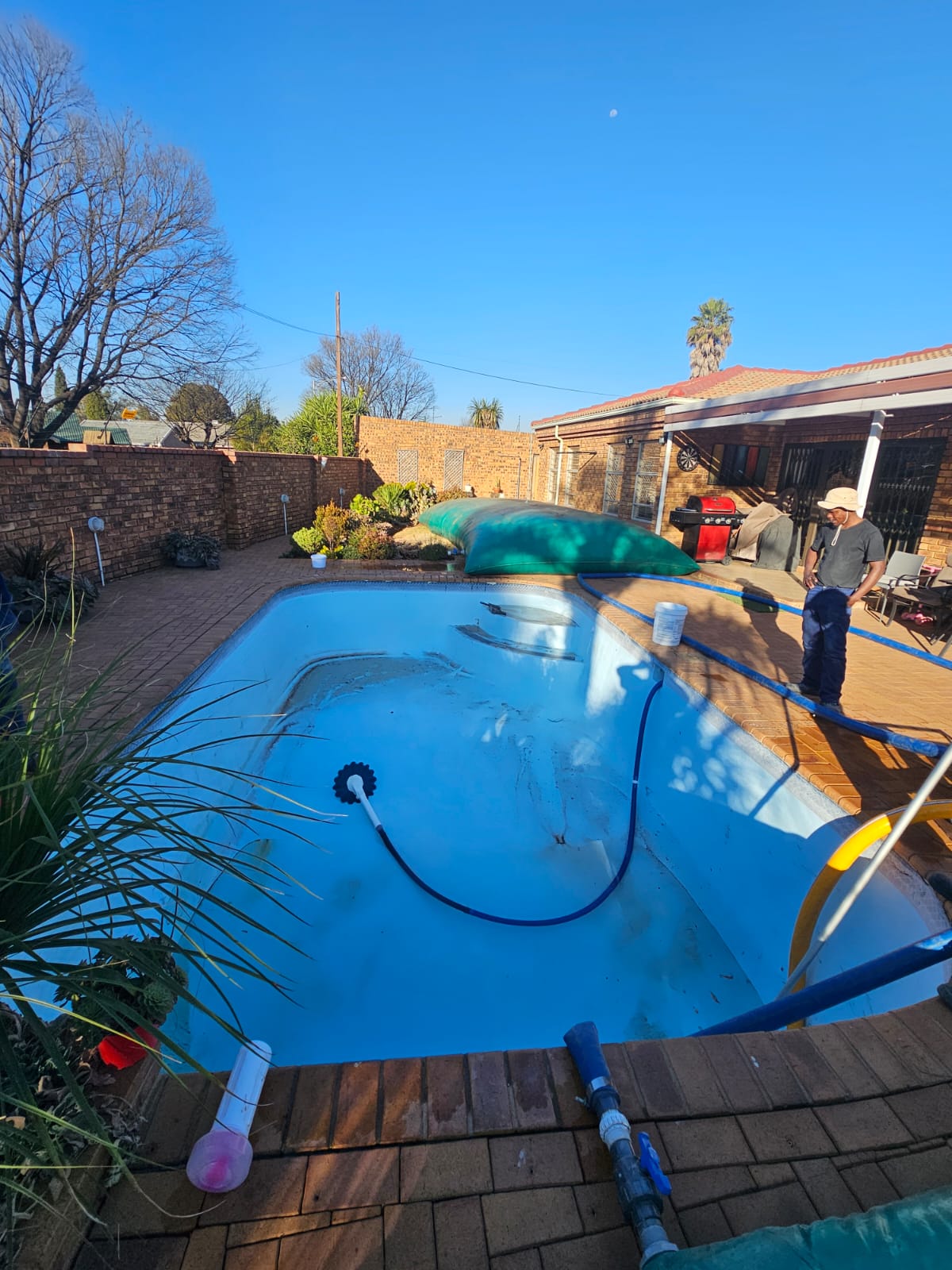 Fiberglass Renovation with new Mosaics